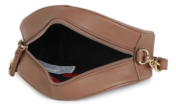 Cartera crossbody caramelo